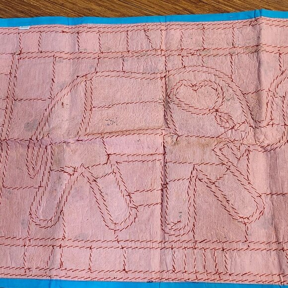 Vintage Patchwork Elephant Tapestry Wall Hanging #4 - Picture 10 of 12